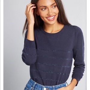 Modcloth Charter School Pullover Sweater